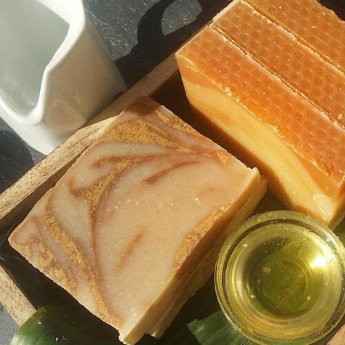 Honig-Ziegenmilch-Seife