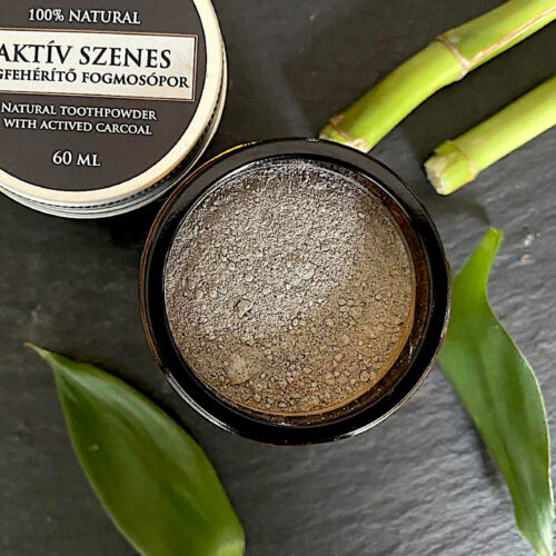 Aktivkohle Zahnpasta-Whitening Pulver